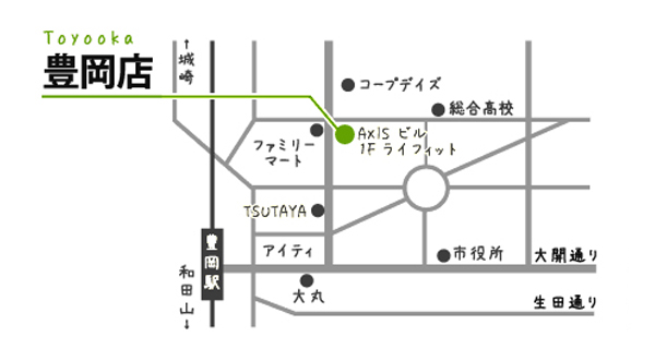 地図のイラスト